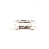 TIFFANY&Co. Ring 1837 Medium Silver925 #US 4 1/2 Silver Women Second hand