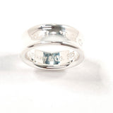TIFFANY&Co. Ring 1837 Medium Silver925 #US 4 1/2 Silver Women Second hand