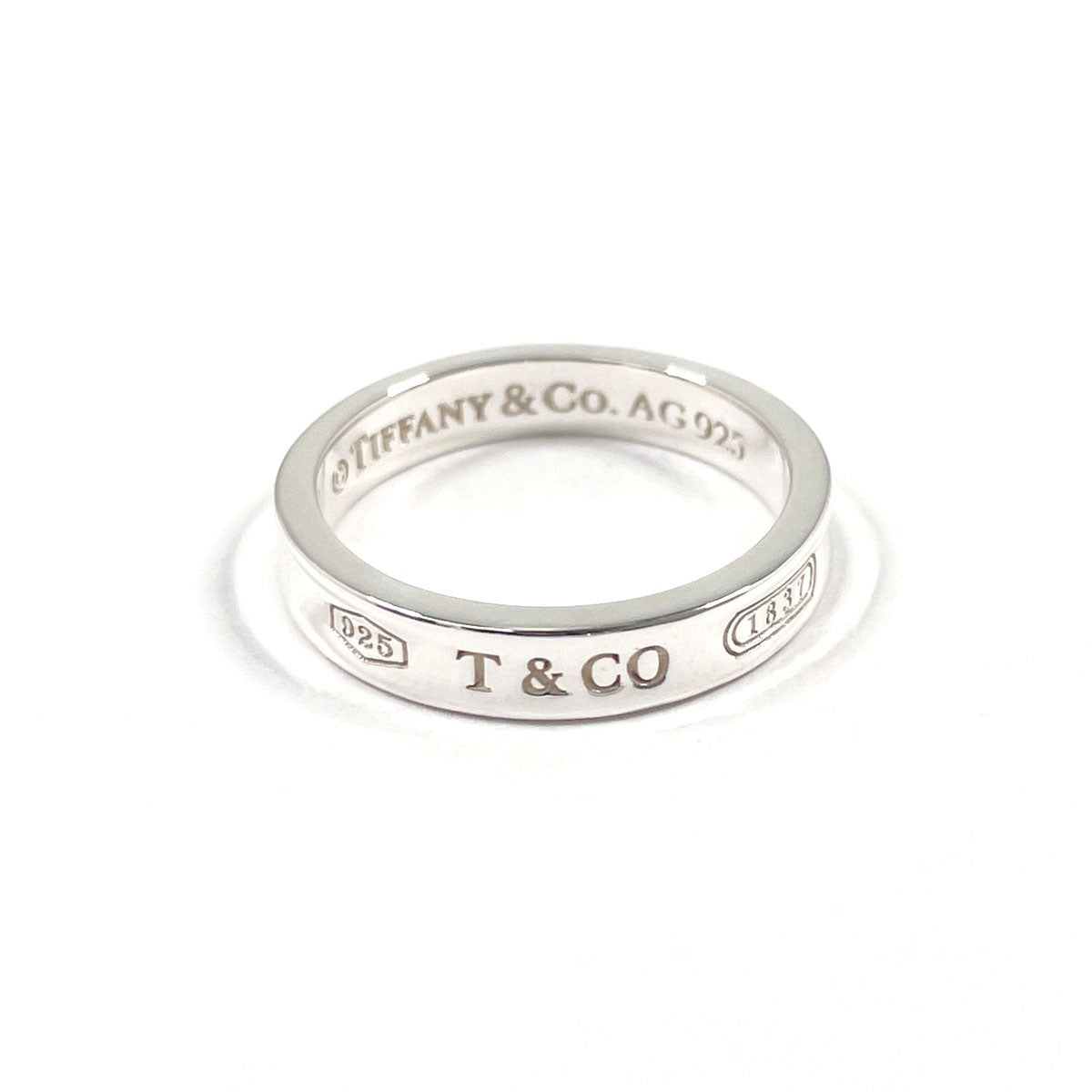 TIFFANY&Co. Ring 1837 Narrow Silver925 #US 7 Silver mens Second