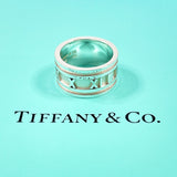 TIFFANY&Co. Ring Atlas Silver925 #US 7 Silver mens Second hand