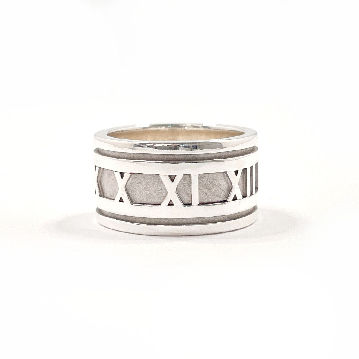 TIFFANY&Co. Ring Atlas Silver925 #US 8 1/2 Silver mens Second hand