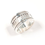 TIFFANY&Co. Ring Atlas Silver925 #US 8 1/2 Silver mens Second hand