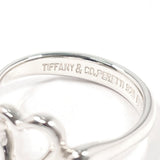 TIFFANY&Co. Ring Open heart Elsa Peretti Silver925 #US 4 3/4 Silver Women Second hand