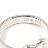 TIFFANY&Co. Ring Open heart Elsa Peretti Silver925 #US 4 3/4 Silver Women Second hand