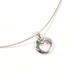 TIFFANY&Co. Necklace Pierced Heart Silver925 Silver Women Second hand