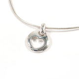 TIFFANY&Co. Necklace Pierced Heart Silver925 Silver Women Second hand