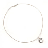 TIFFANY&Co. Necklace Pierced Heart Silver925 Silver Women Second hand