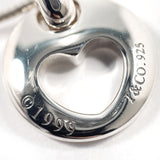 TIFFANY&Co. Necklace Pierced Heart Silver925 Silver Women Second hand