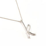 TIFFANY&Co. Necklace Letter K Initial Elsa Peretti Silver925 Silver Women Second hand