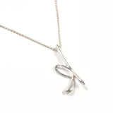 TIFFANY&Co. Necklace Letter K Initial Elsa Peretti Silver925 Silver Women Second hand