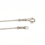 TIFFANY&Co. Necklace Letter K Initial Elsa Peretti Silver925 Silver Women Second hand