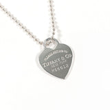 TIFFANY&Co. Necklace Heart tag Return to Silver925 Silver Women Second hand