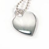 TIFFANY&Co. Necklace Heart tag Return to Silver925 Silver Women Second hand