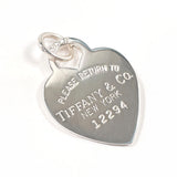 TIFFANY&Co. Pendant top Heart tag Return to Silver925 Silver Women Second hand