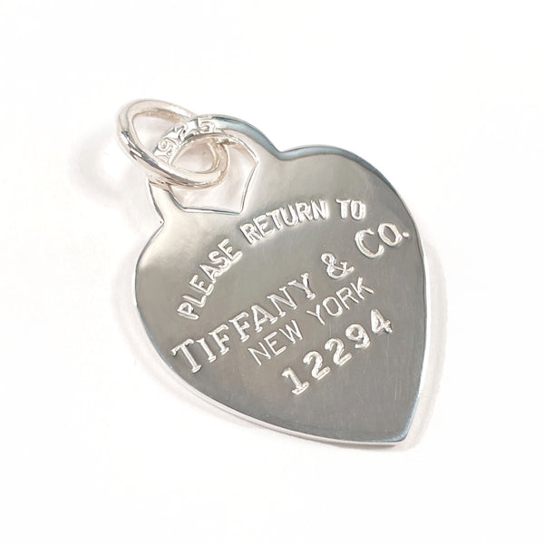 TIFFANY&Co. Pendant top Heart tag Return to Silver925 Silver Women