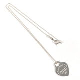 TIFFANY&Co. Necklace Heart tag Return to Silver925 Silver Women Second hand