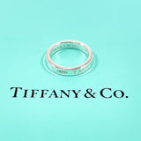 TIFFANY&Co. Ring 1837 Narrow Silver925 #US 5 1/2 Silver Women Second hand