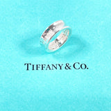 TIFFANY&Co. Ring 1837 Medium Silver925 #US 5 1/4 Silver Women Second hand