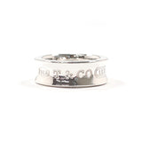 TIFFANY&Co. Ring 1837 Medium Silver925 #US 5 Silver Women Second hand