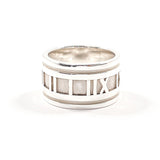 TIFFANY&Co. Ring Atlas Silver925 #US 6 3/4 Silver unisex Second hand