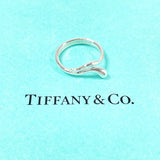 TIFFANY&Co. Ring Freeform teardrop Elsa Peretti Silver925 #US 5 1/2 Silver Women Second hand