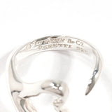 TIFFANY&Co. Ring Open heart Elsa Peretti Silver925 #US 4 3/4 Silver Women Second hand