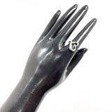 TIFFANY&Co. Ring Open heart Elsa Peretti Silver925 #US 4 3/4 Silver Women Second hand