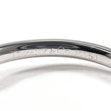 TIFFANY&Co. Ring Curved bundling Elsa Peretti Pt950Platinum #US 7 3/4 Silver mens Second hand