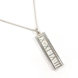 TIFFANY&Co. Necklace Atlas bar Silver925 Silver Women Second hand