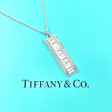 TIFFANY&Co. Necklace Atlas bar Silver925 Silver Women Second hand