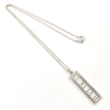 TIFFANY&Co. Necklace Atlas bar Silver925 Silver Women Second hand
