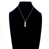 TIFFANY&Co. Necklace Atlas bar Silver925 Silver Women Second hand