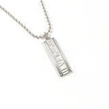 TIFFANY&Co. Necklace Atlas bar Silver925 Silver unisex Second hand
