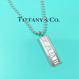 TIFFANY&Co. Necklace Atlas bar Silver925 Silver unisex Second hand