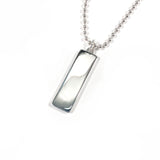 TIFFANY&Co. Necklace Atlas bar Silver925 Silver unisex Second hand