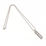 TIFFANY&Co. Necklace Atlas bar Silver925 Silver unisex Second hand