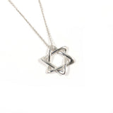 TIFFANY&Co. Necklace Star of david Elsa Peretti Silver925 Silver Women Second hand