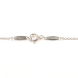 TIFFANY&Co. Necklace Alphabet letter M Elsa Peretti Silver925 Silver Women Second hand