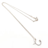 TIFFANY&Co. Necklace Alphabet letter C Elsa Peretti Silver925 Silver Women Second hand