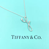 TIFFANY&Co. Necklace Alphabet letter Y Elsa Peretti Silver925 Silver Women Second hand