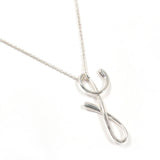 TIFFANY&Co. Necklace Alphabet letter Y Elsa Peretti Silver925 Silver Women Second hand