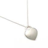 TIFFANY&Co. Necklace Heart tag Return to Silver925 Silver Women Second hand