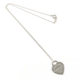 TIFFANY&Co. Necklace Heart tag Return to Silver925 Silver Women Second hand