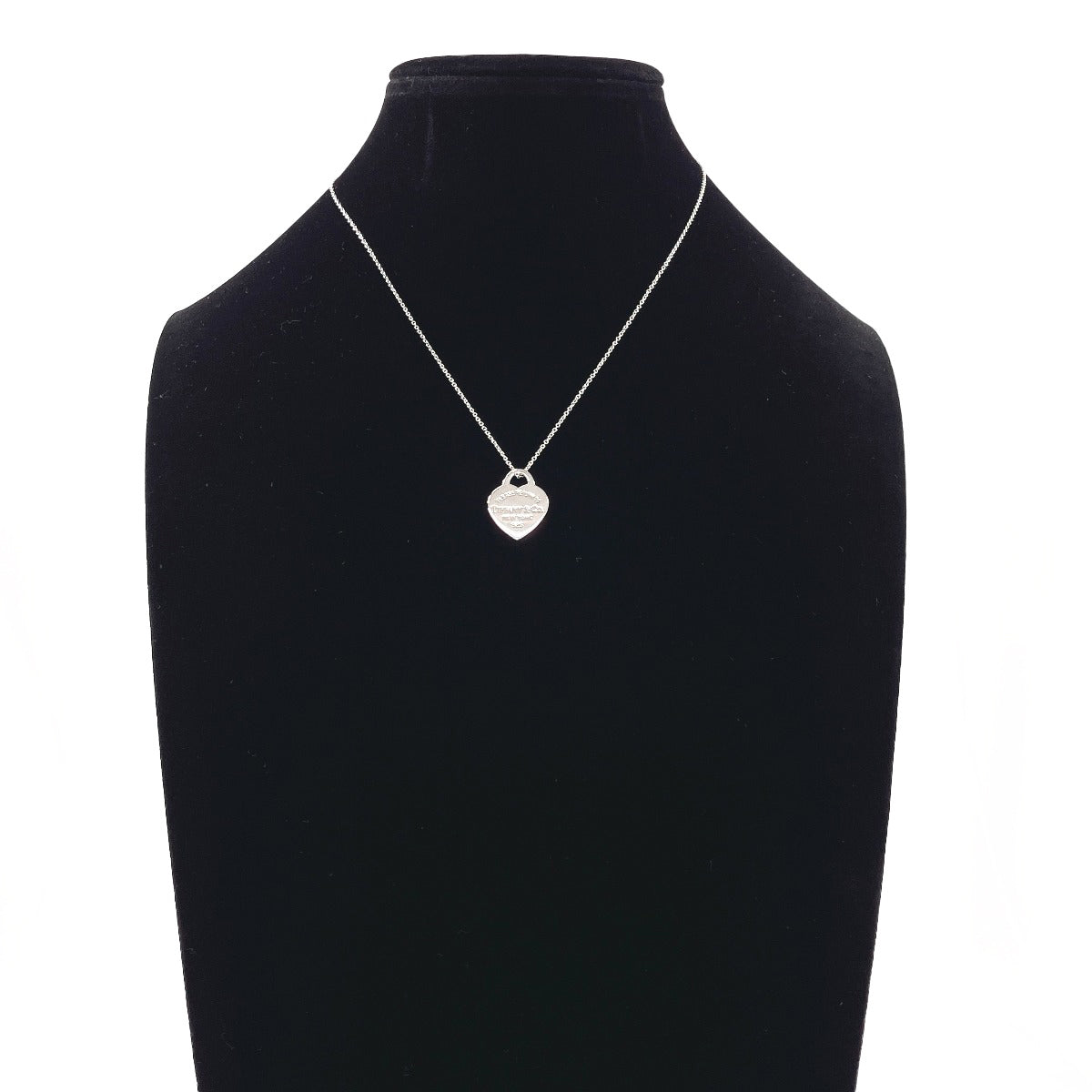 TIFFANY&Co. Necklace Heart tag Return to Silver925 Silver Women