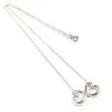 TIFFANY&Co. Necklace Double rubbing heart Paloma Picasso Silver925 Silver Women Second hand