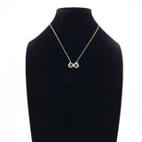 TIFFANY&Co. Necklace Double rubbing heart Paloma Picasso Silver925 Silver Women Second hand