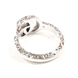 GUCCI Ring 627760 J8400 0701 Double G key motif ring Silver925 #US 7 1/2 Silver mens Second hand