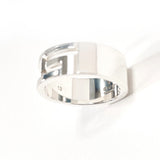 GUCCI Ring Branded Cutout G Silver925 #US 8 Silver mens Second hand
