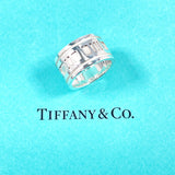 TIFFANY&Co. Ring Atlas Silver925 #US 7 Silver mens Second hand