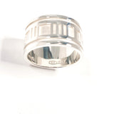 TIFFANY&Co. Ring Atlas Silver925 #US 9 Silver mens Second hand